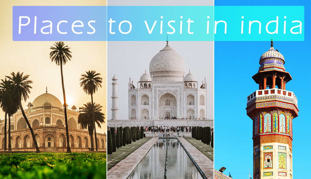 Top 5 places to visit in India Travel To India